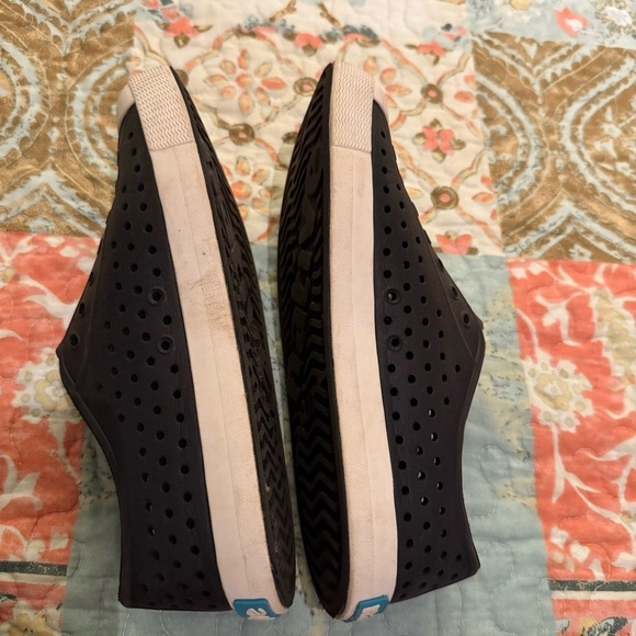 Native Shoes Black and White Water Shoes Slip-On - Picture 7 of 11